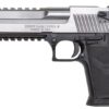 Magnum Research Desert Eagle Mark XIX 50 AE Stainless Steel Slide with Black Aluminum Frame